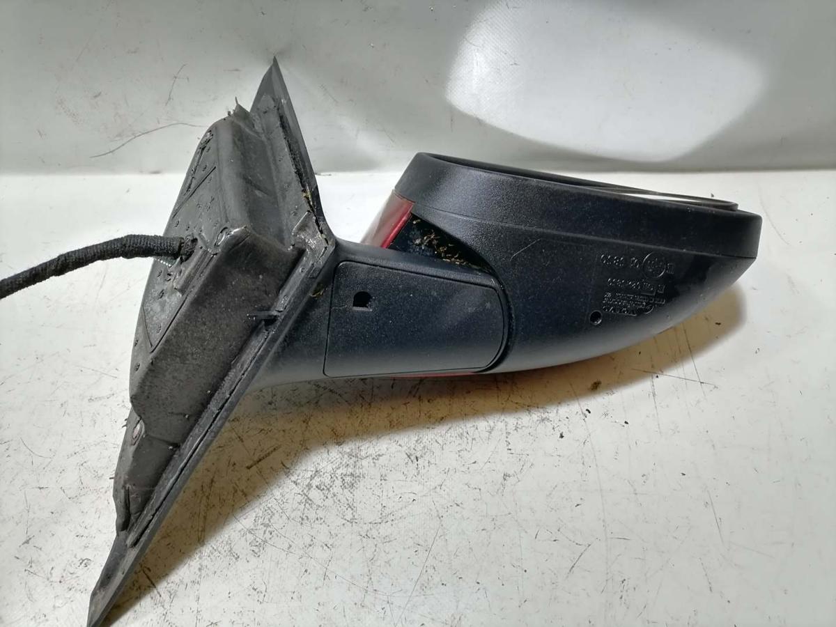 Volvo V50 original Au&szlig;enspiegel rechts elektrisch verstellbar 45400 Ruby Red Pearl Bj.2005